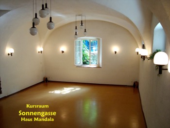 Gewölbesaal im Haus Mandala in Stäfa