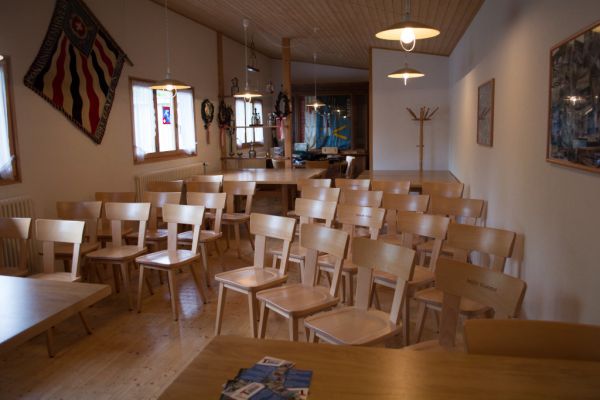 Pontonierdepot Baden, Pontonierstube in Baden