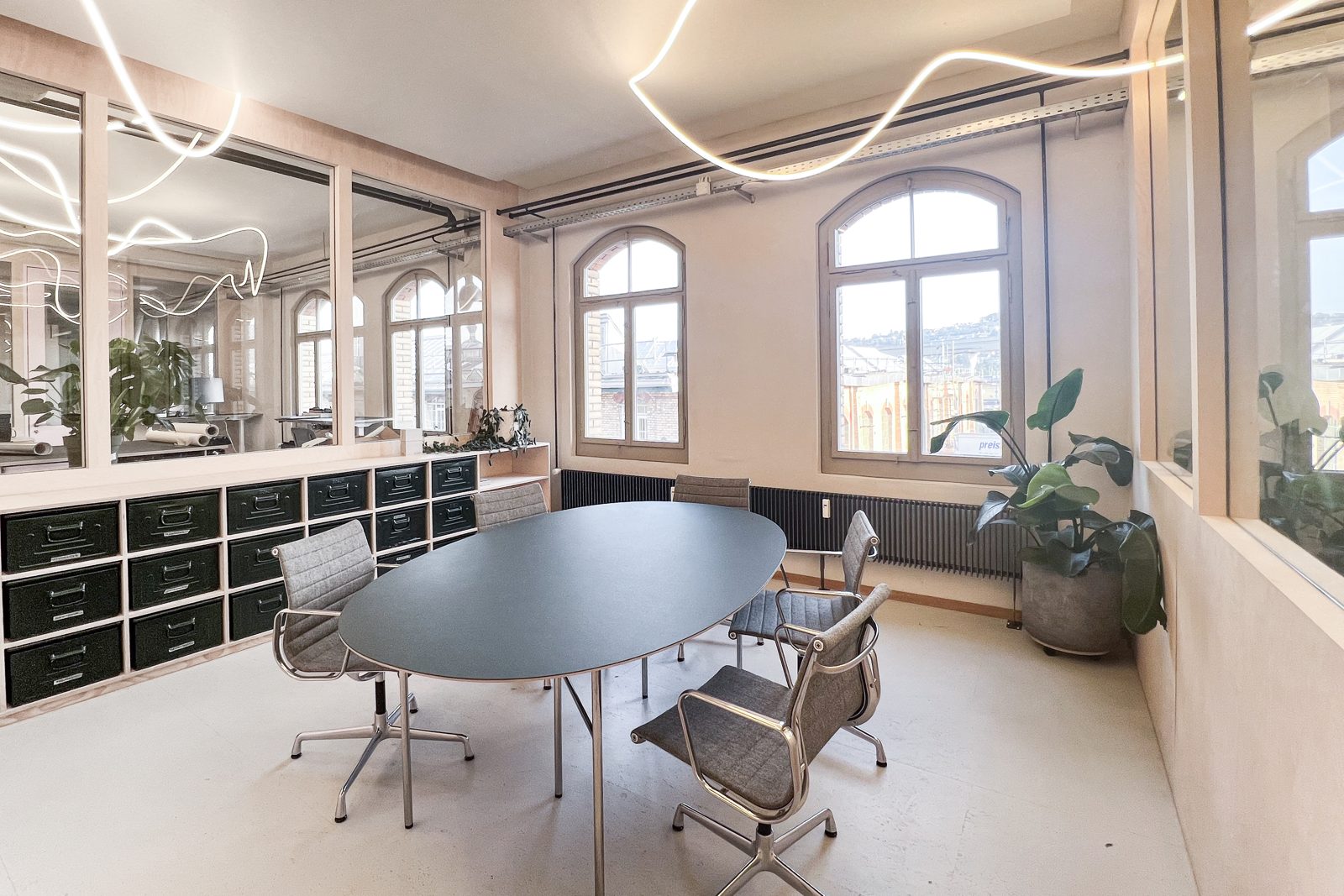 Workshop Location und Meetingraum in Zürcher Designagentur, weiteres Bild
